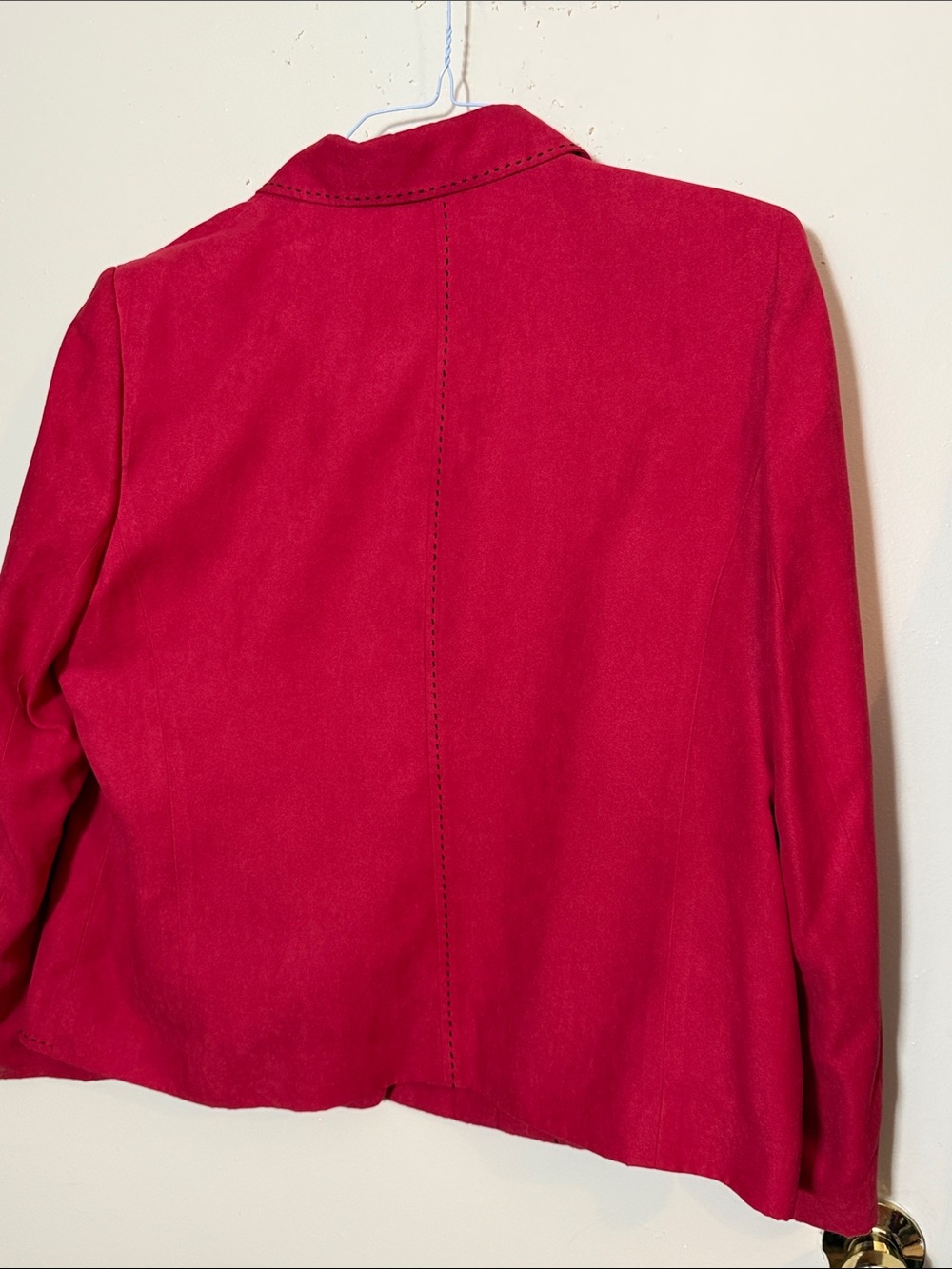 Alfred Dunner Red Structured Button-Front Blazer - Picture 5 of 5